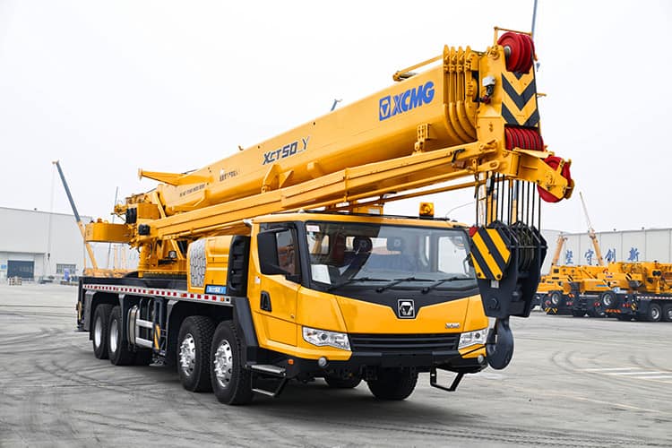 XCMG Official 50 Ton Hydraulic Crane Truck XCT50_Y China New Hydraulic Crane Price